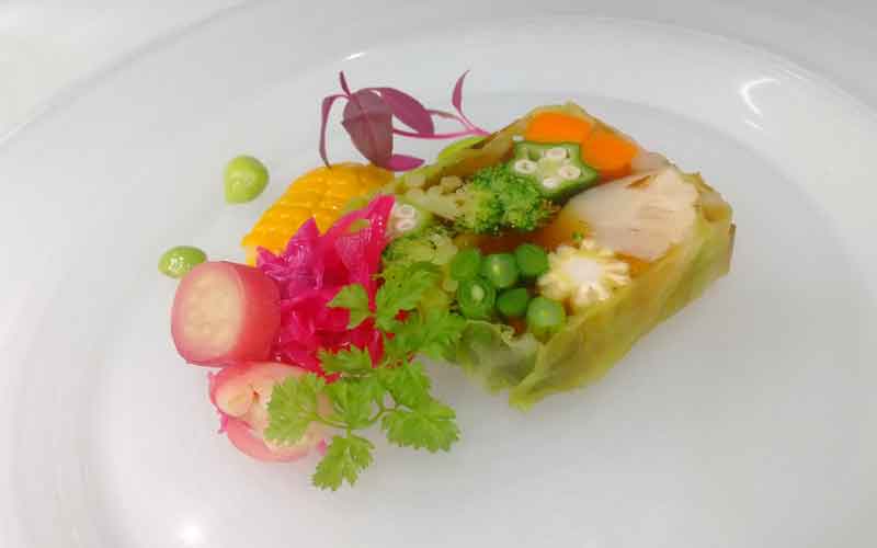 ブルーベリーとマスカルポーネのパイ